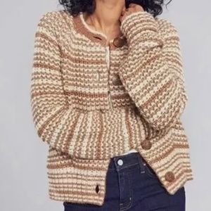 Faherty Carolina Cardigan in trail stripe New with tags! REDUCED PRICE